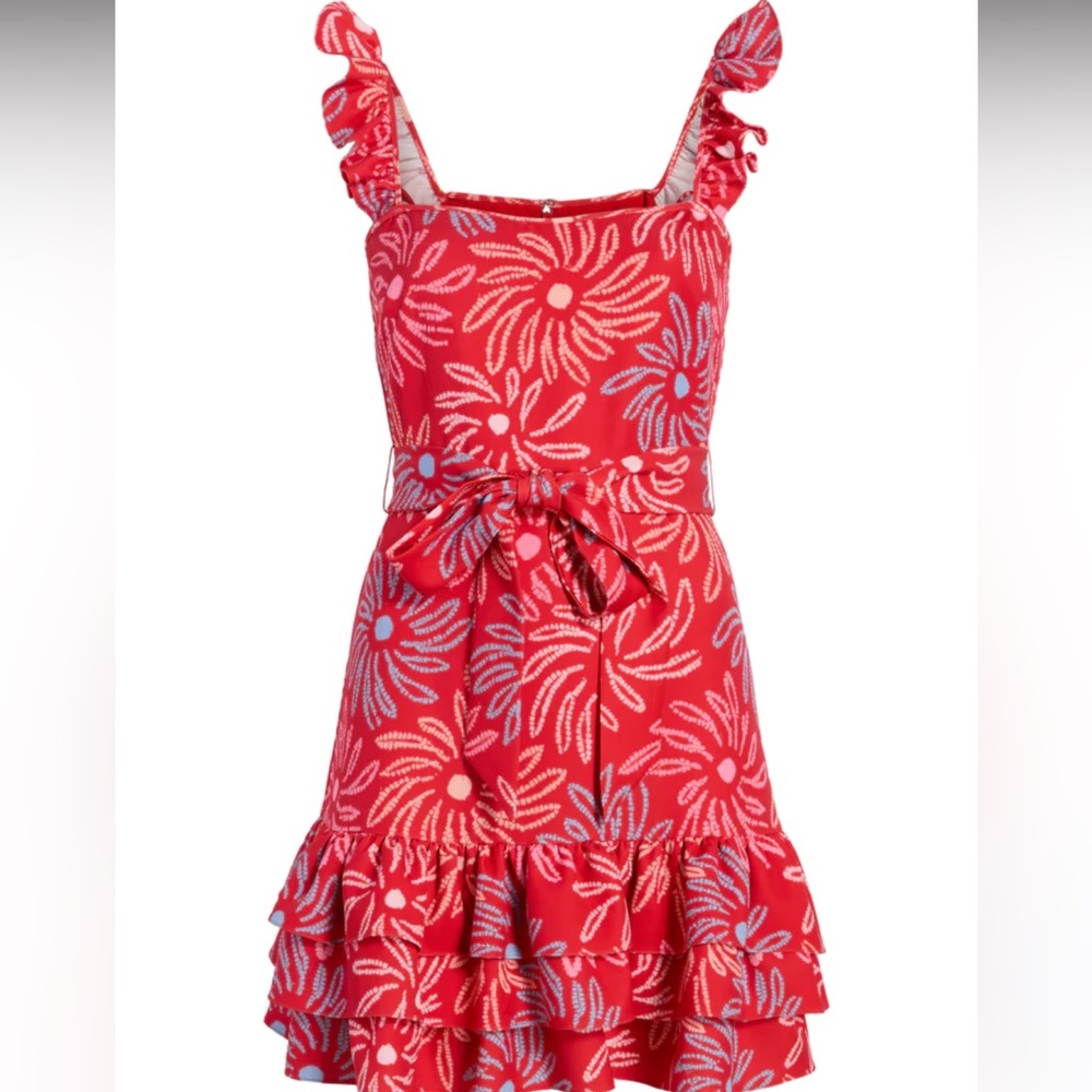 Likely Charlotte printed mini dress